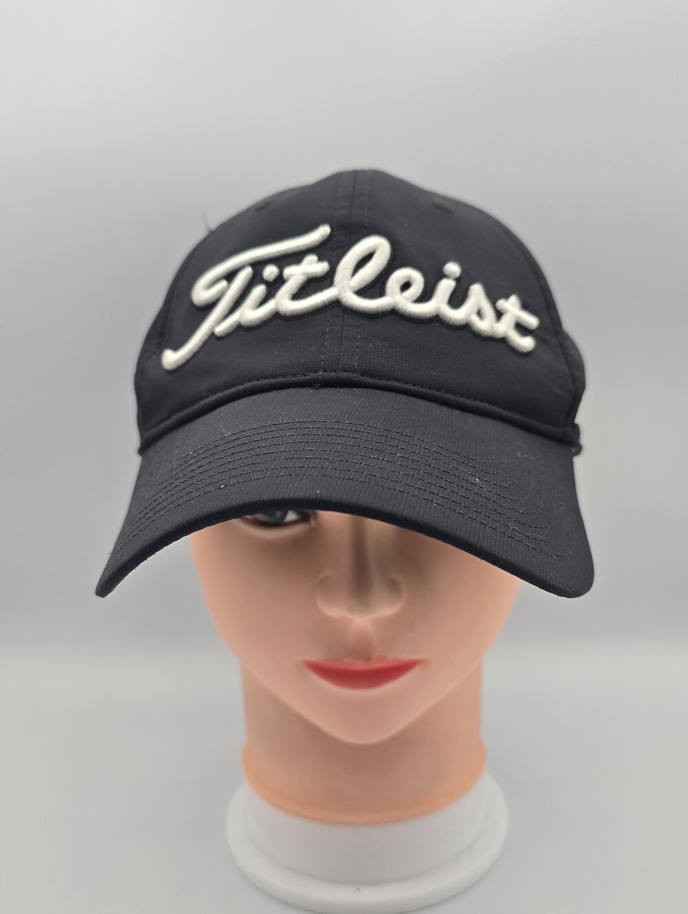 Titleist FJ Pro V1 Black Adjustable Strapback Hat